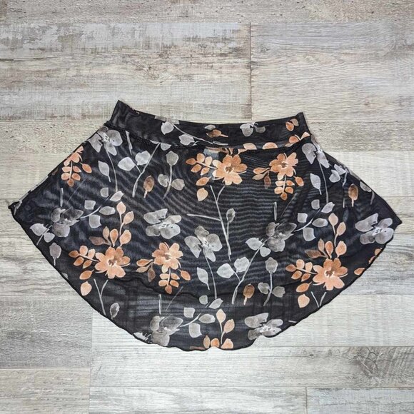 DanzNMotion * Floral Printed Skirt * Kids Large/X-Large - Picture 3 of 5